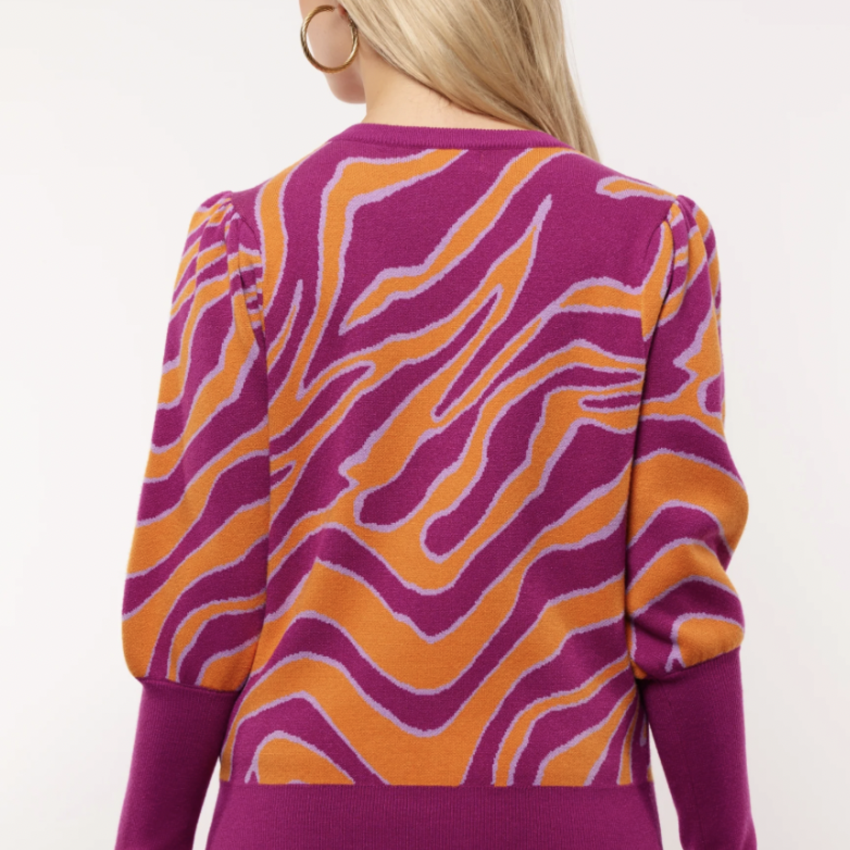 FLURESK FLURESK - Trui Steph berry/apricot crush MAAT 34