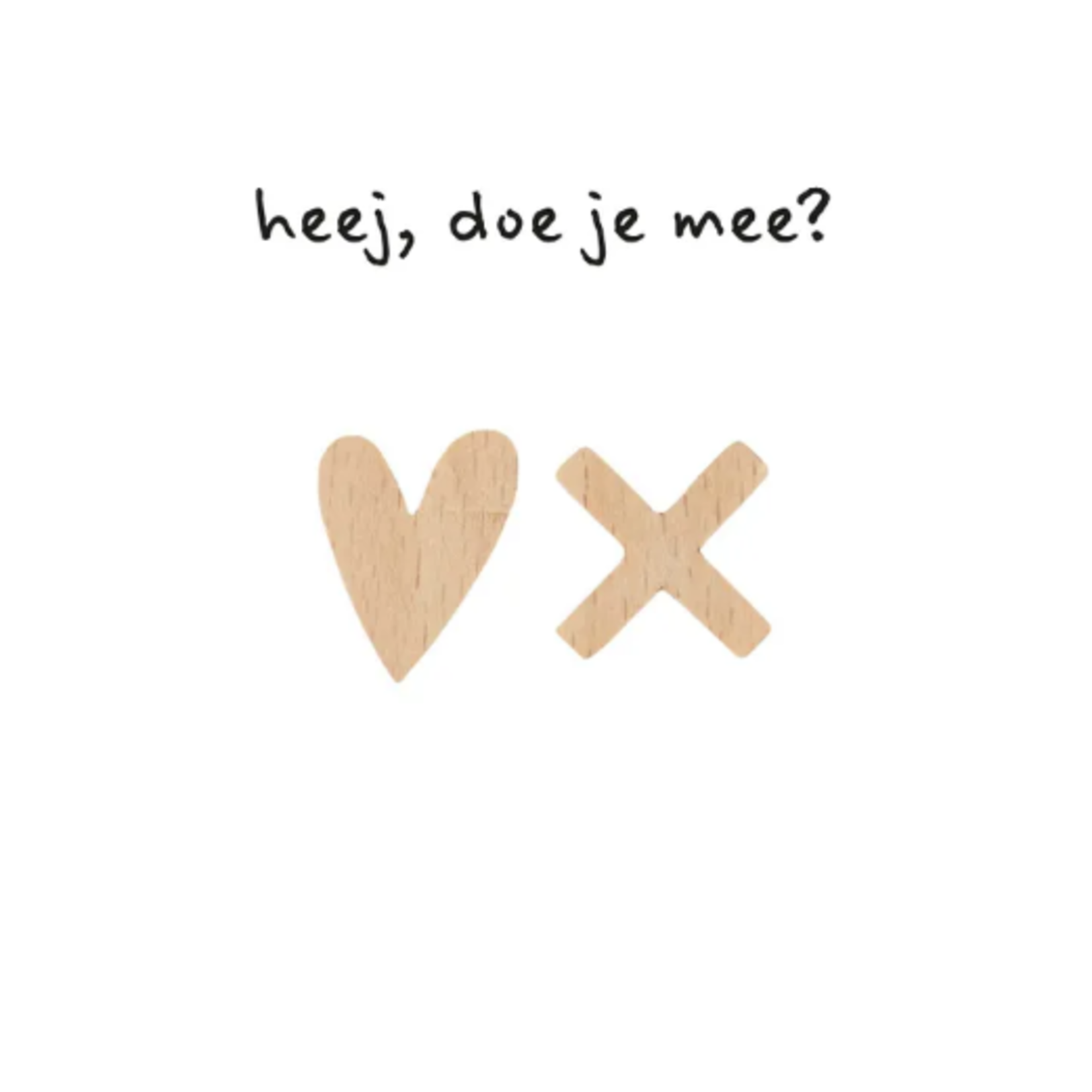 ZUSSS ZUSSS  - Houten spelletje boter, kaas en eieren