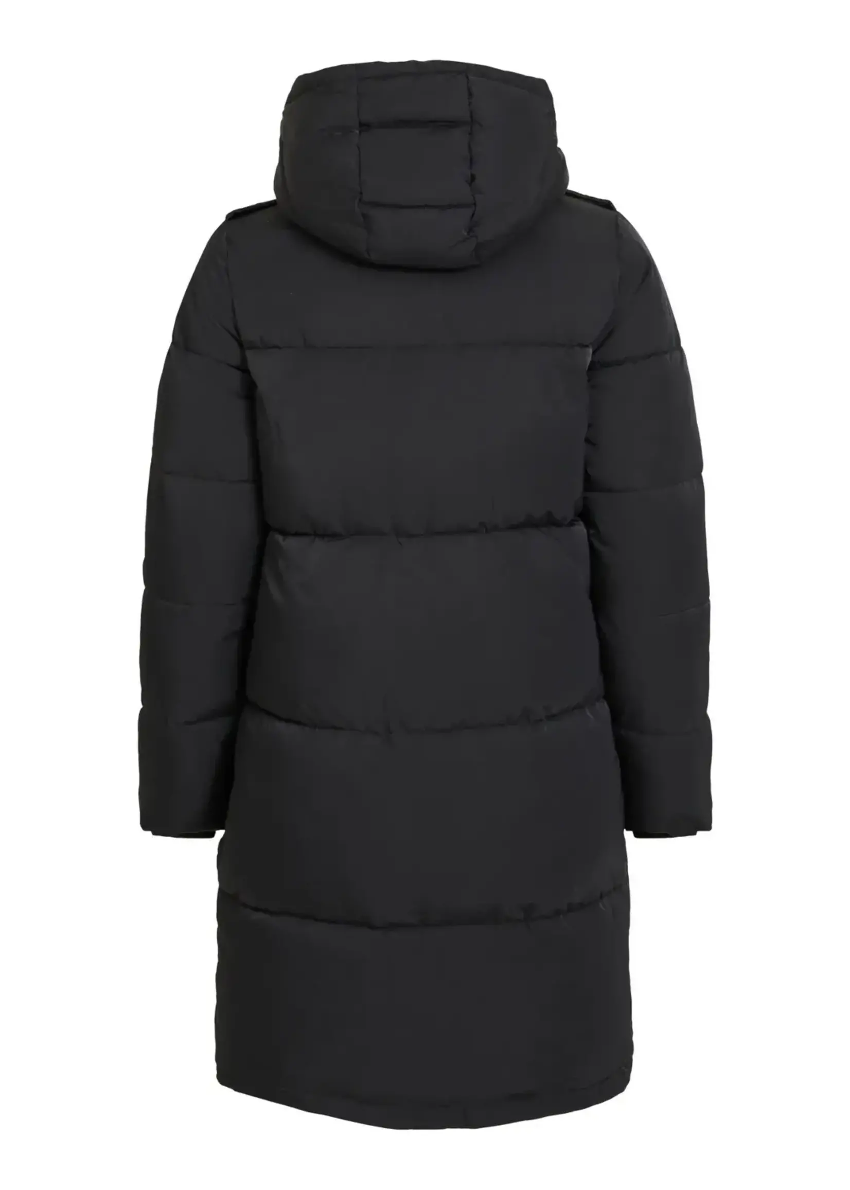 OBJECT OBJECT - Jacket long noos Zhanna zwart MAAT S