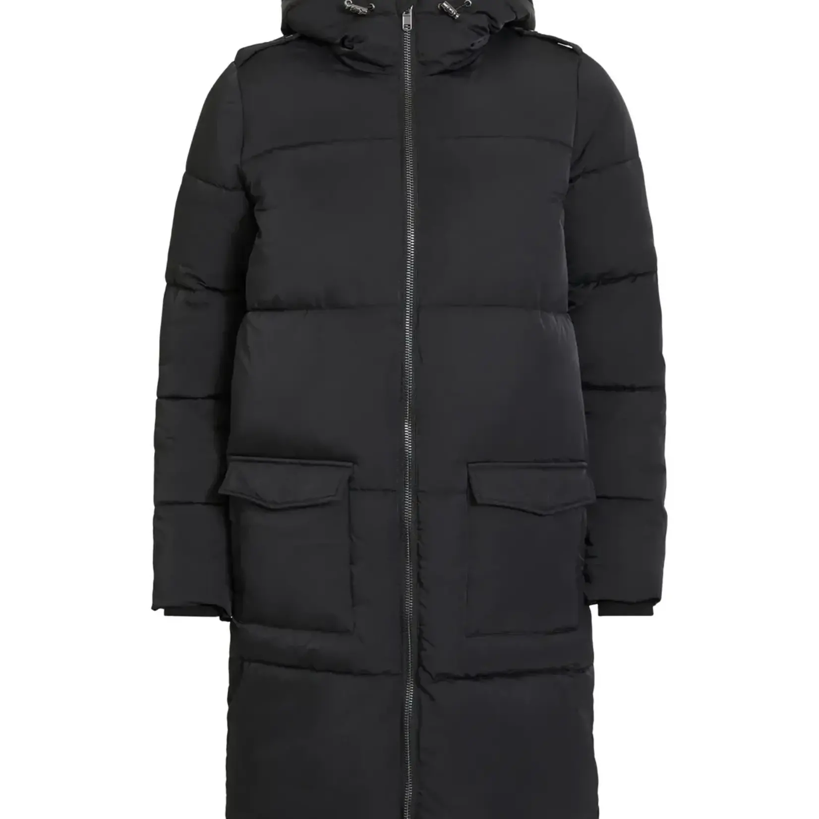 OBJECT OBJECT - Jacket long noos Zhanna zwart MAAT S