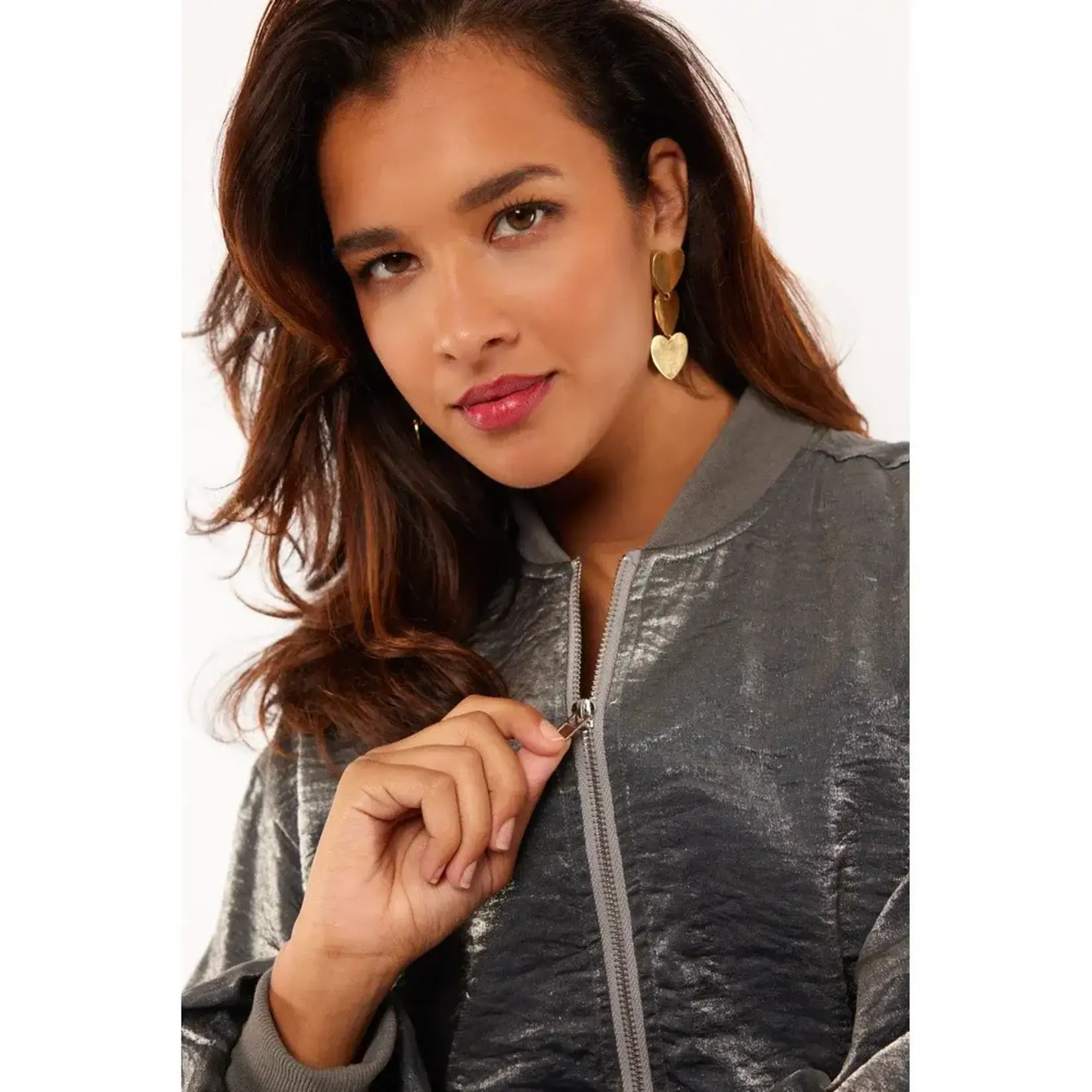 FLURESK FLURESK - Jacket fallon smoke