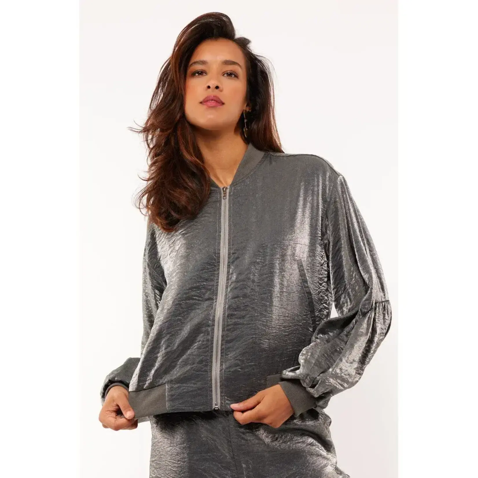 FLURESK FLURESK - Jacket fallon smoke