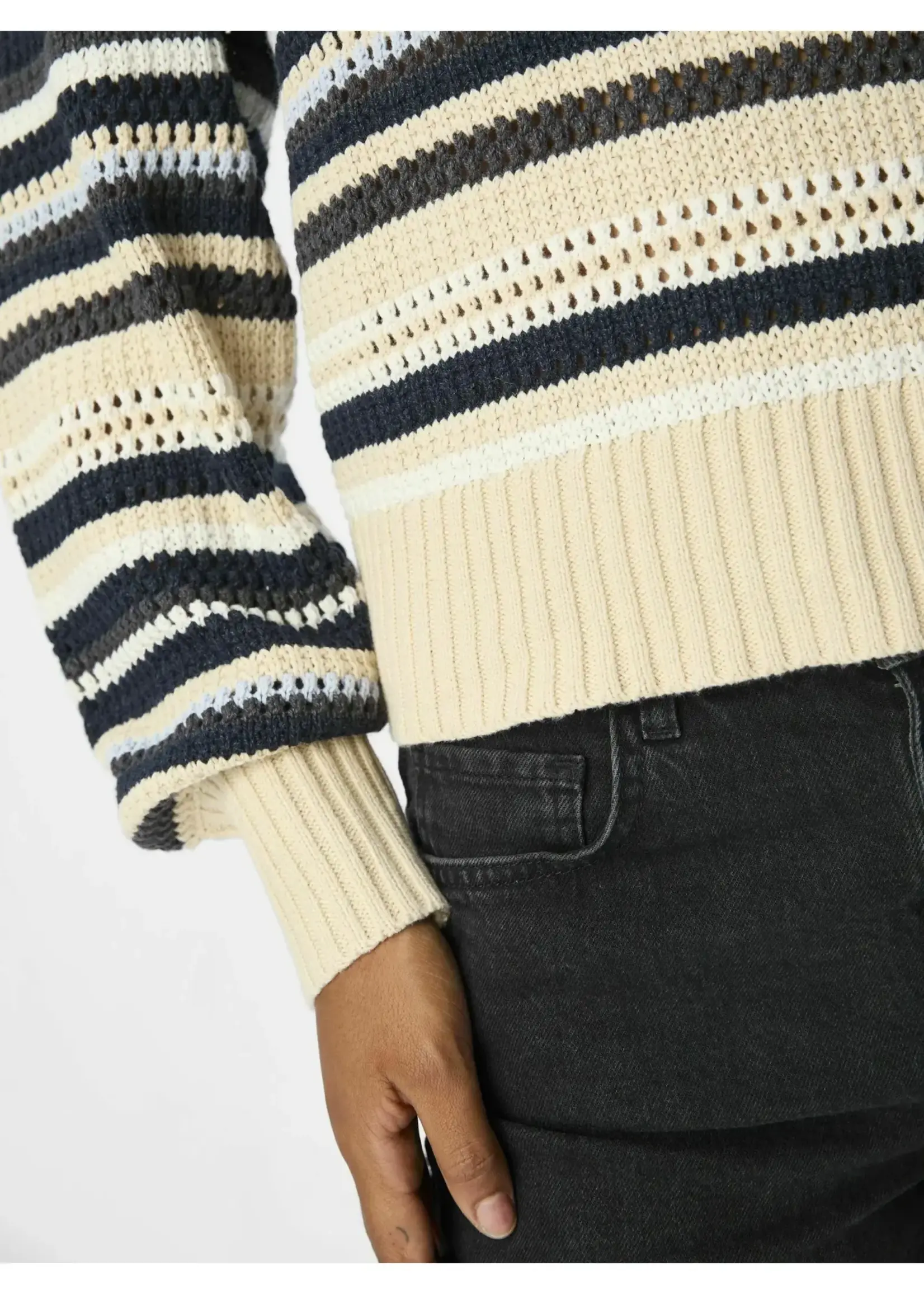 OBJECT OBJECT - Pullover Lola gebreid  sandshell multi