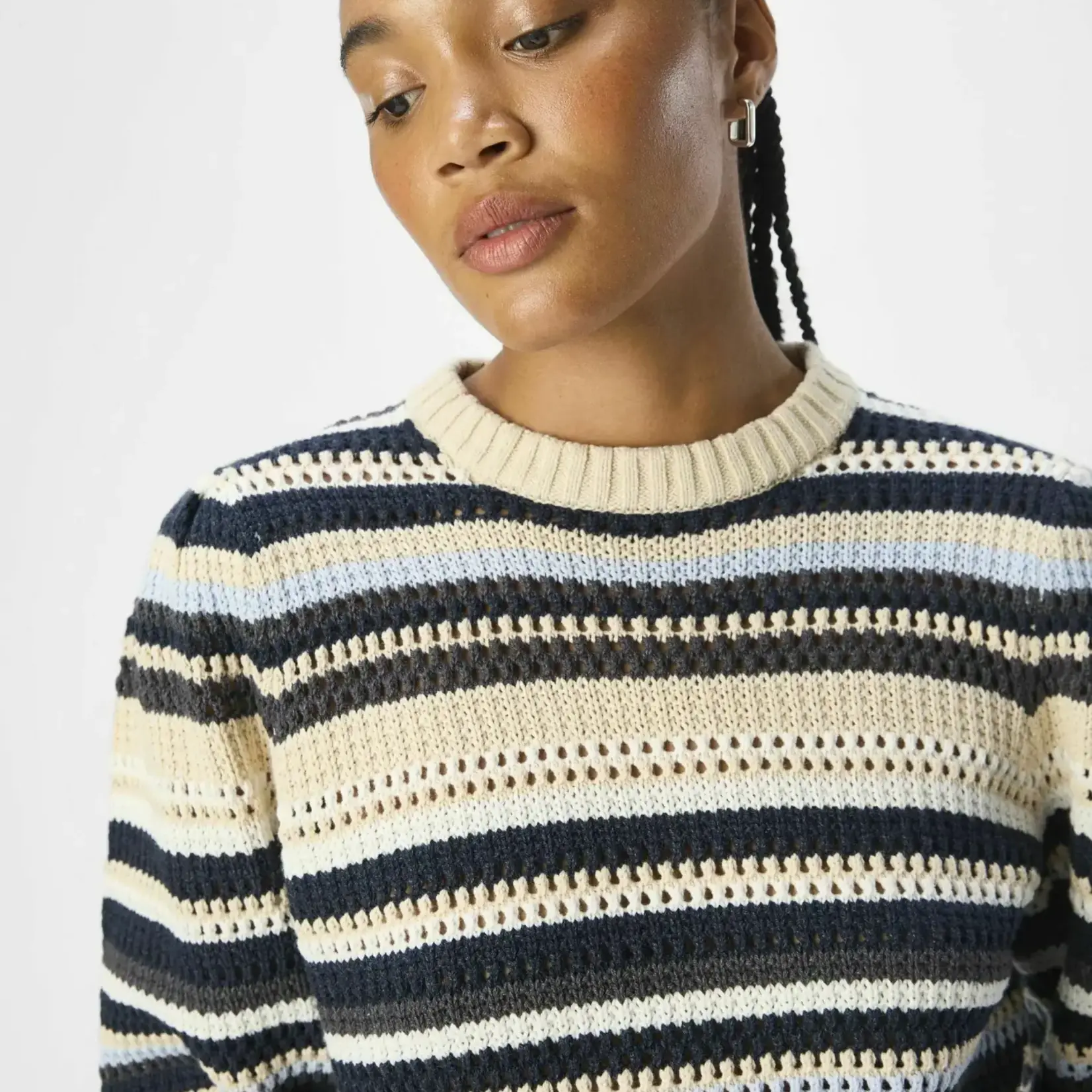 OBJECT OBJECT - Pullover Lola gebreid  sandshell multi