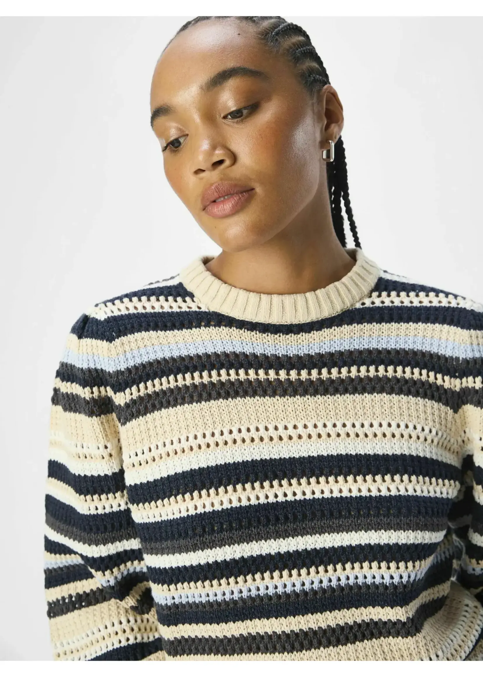 OBJECT OBJECT - Pullover Lola gebreid  sandshell multi
