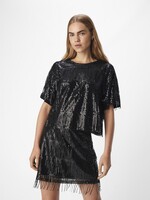 OBJECT OBJECT - Top Tella zwart met lovertjes