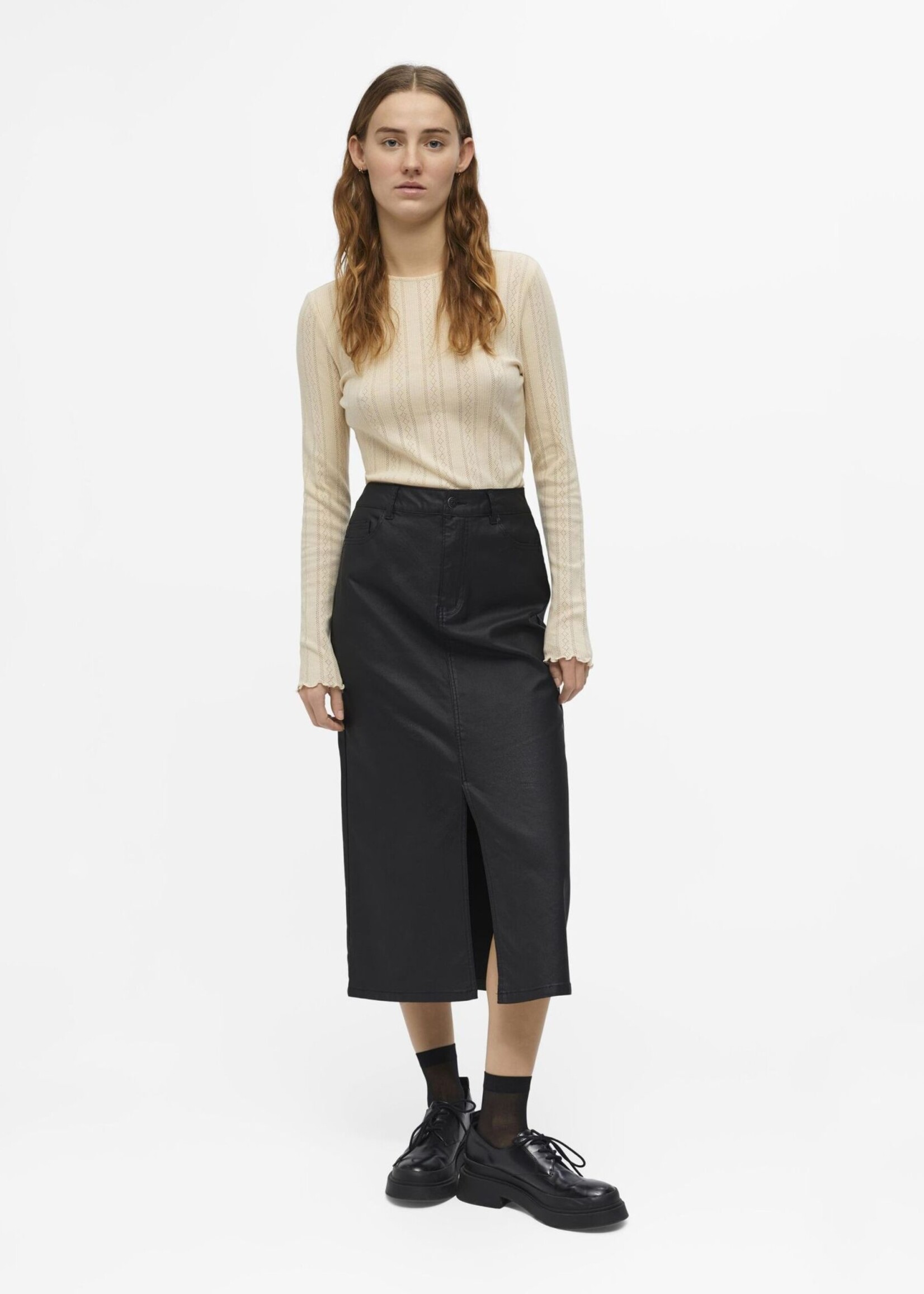 OBJECT OBJECT - Rok Naya coated zwart