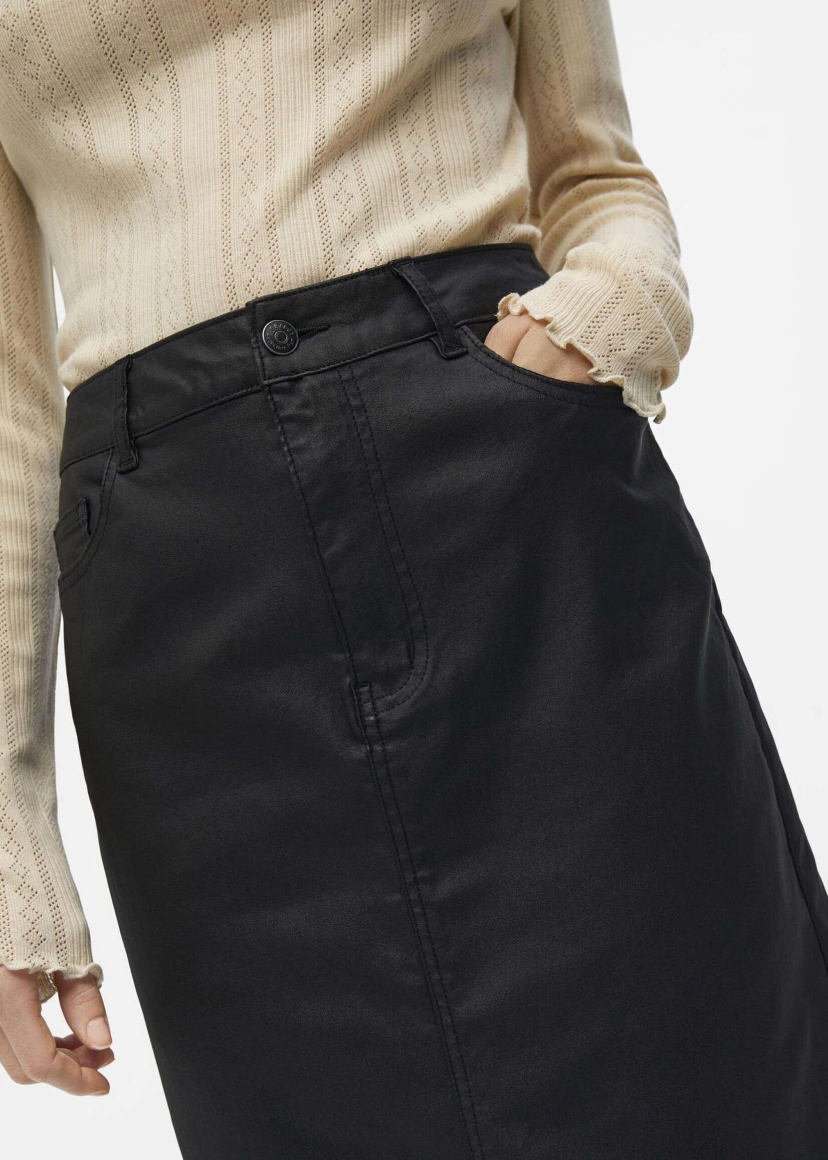 OBJECT OBJECT - Rok Naya coated zwart
