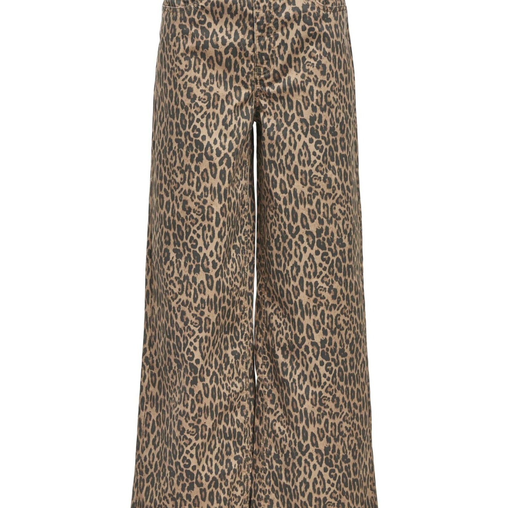 OBJECT OBJECT - Jeans seni moji leopard print