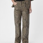 OBJECT OBJECT - Jeans seni moji leopard print MAAT L
