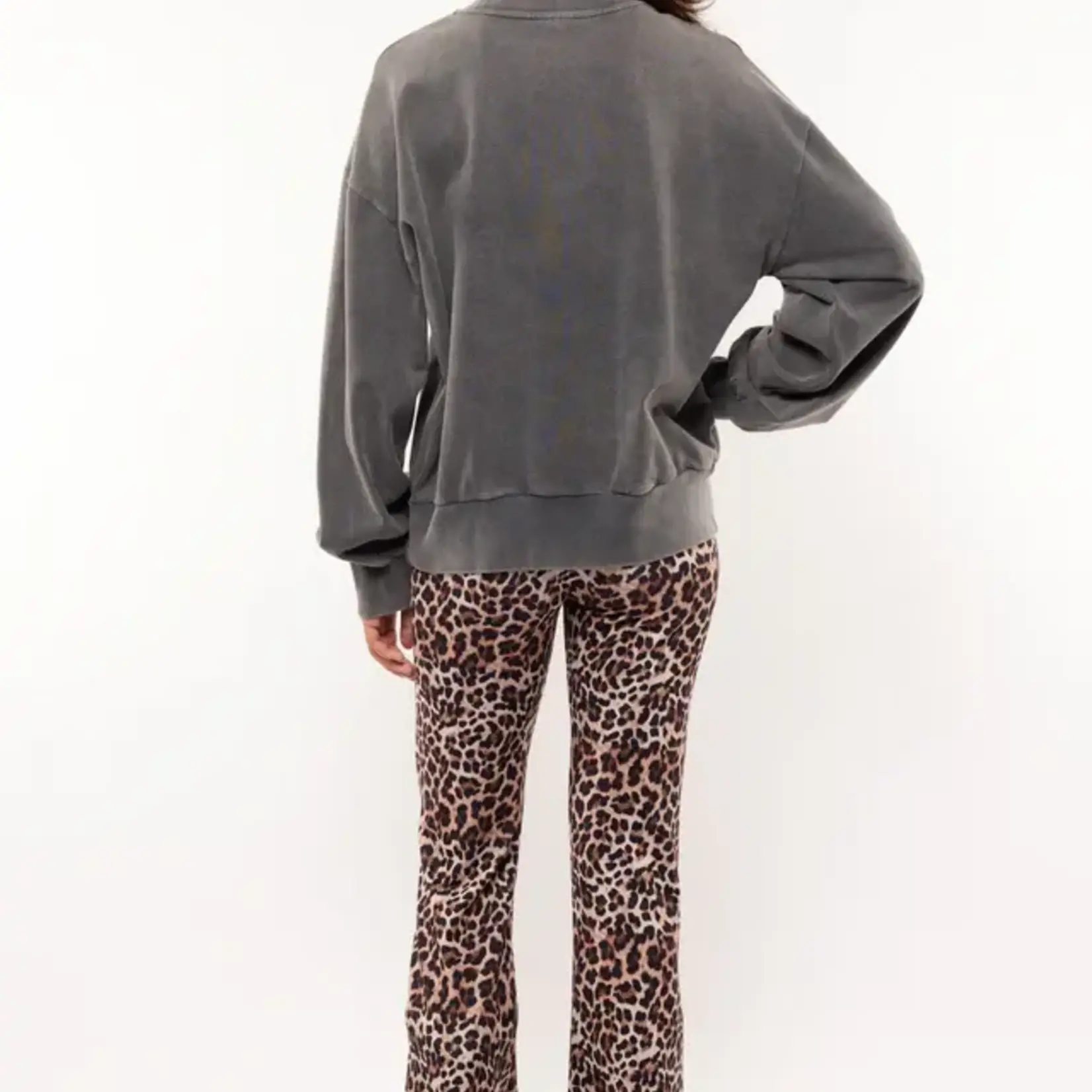 FLURESK Fluresk - Broek rox animal print black/sahara