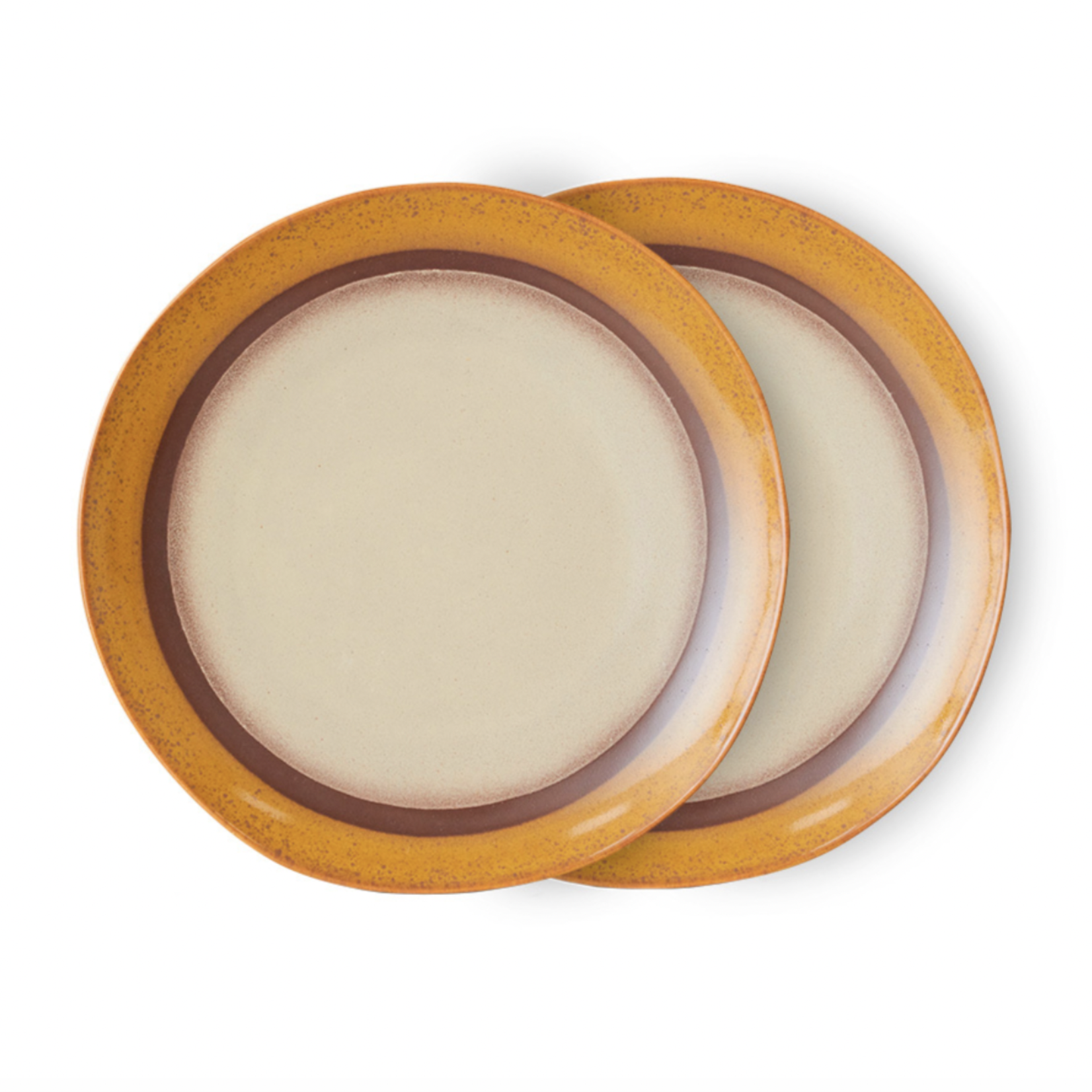 HKLIVING HKLIVING - 70's Diner bord Coconut KST0061