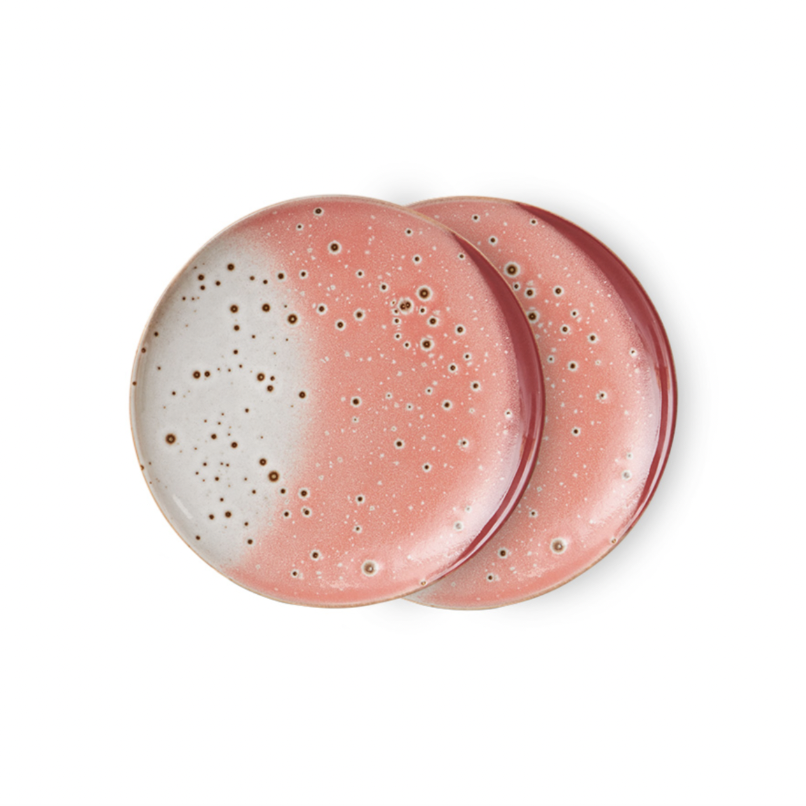HKLIVING HKLIVING - 70's Ceramics dessert bord lychee KST0060