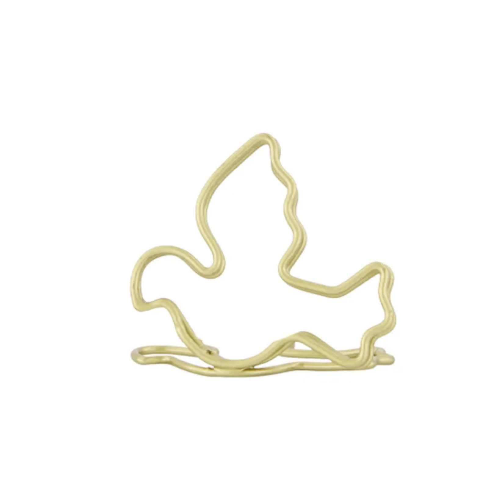 ZUSSS ZUSSS - Kaartenstandaard duifje goud