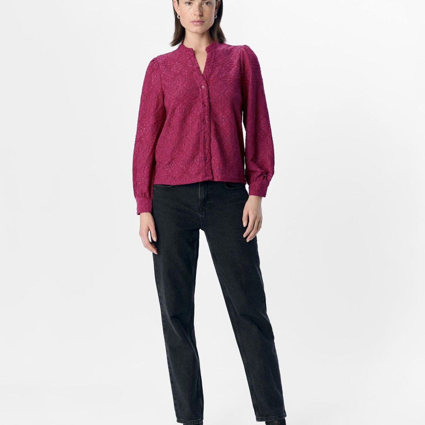 OBJECT OBJECT - Shirt Feodora Marika sangria