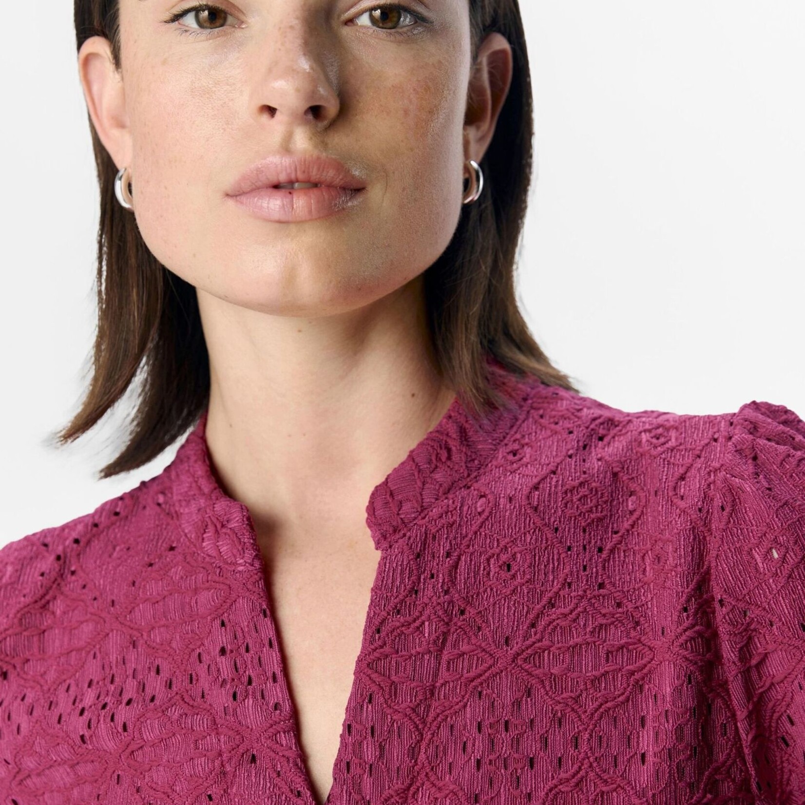 OBJECT OBJECT - Shirt Feodora Marika sangria MAAT S