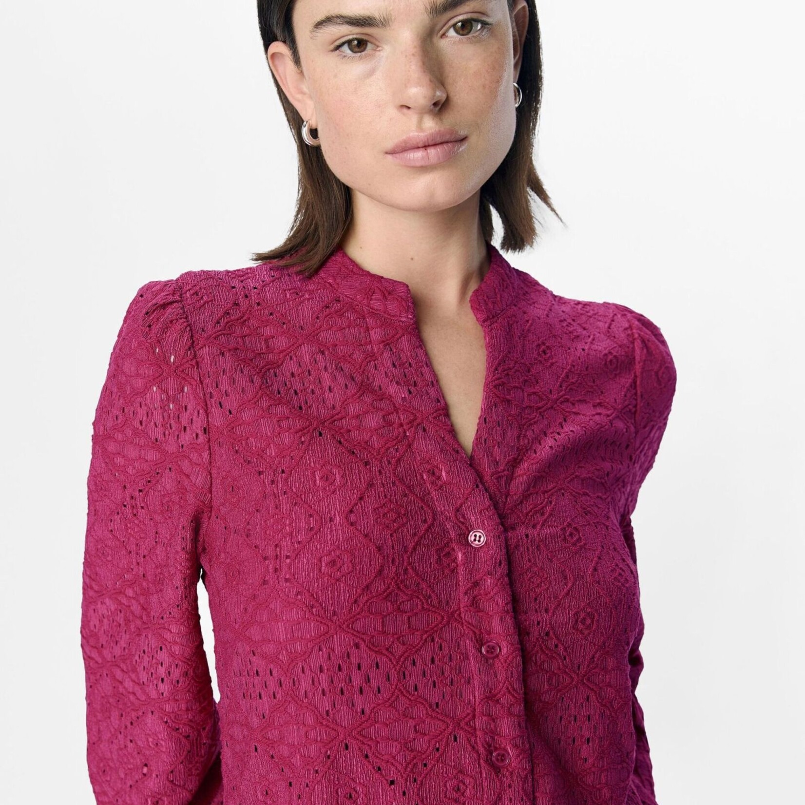 OBJECT OBJECT - Shirt Feodora Marika sangria