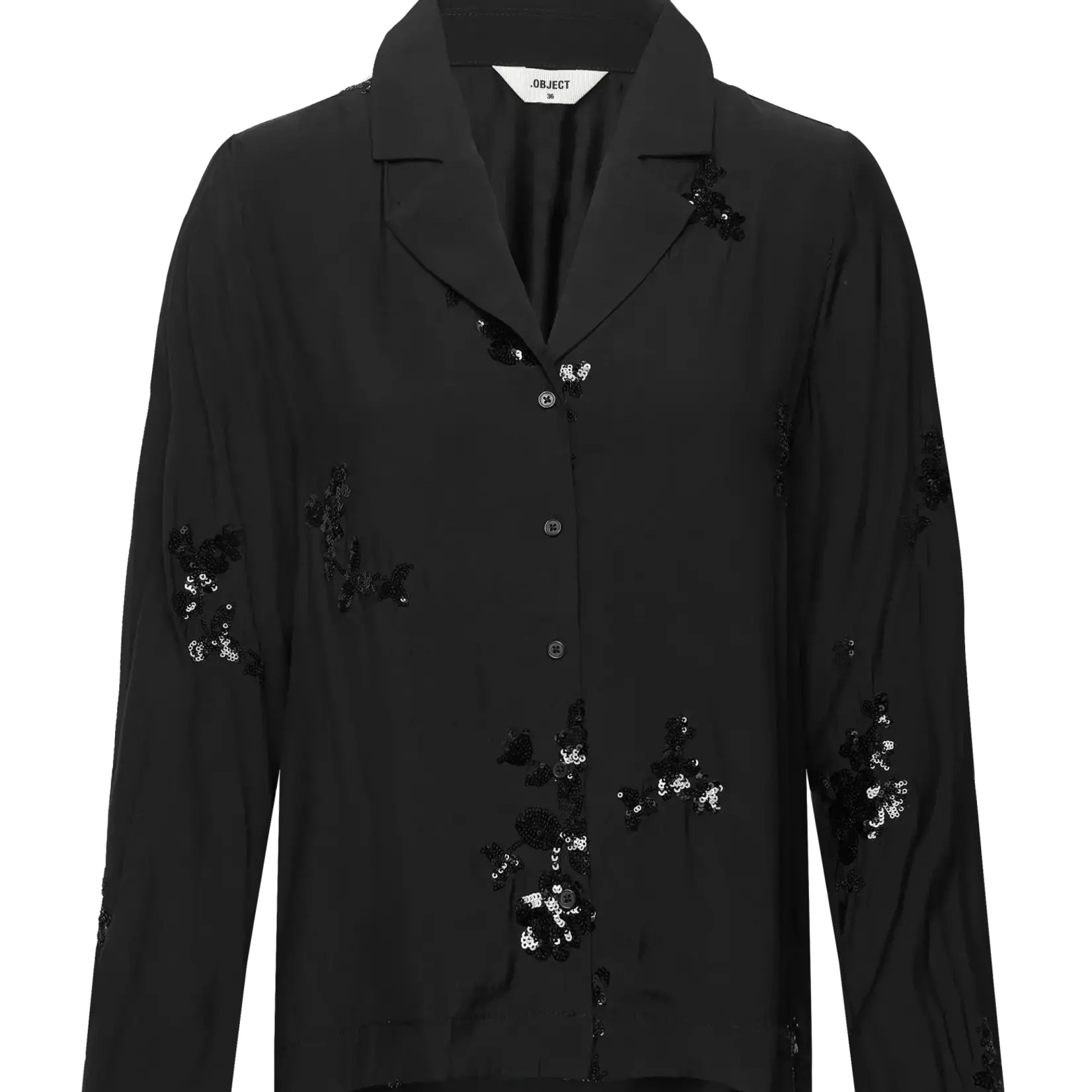 OBJECT OBJECT - Shirt simone zwart