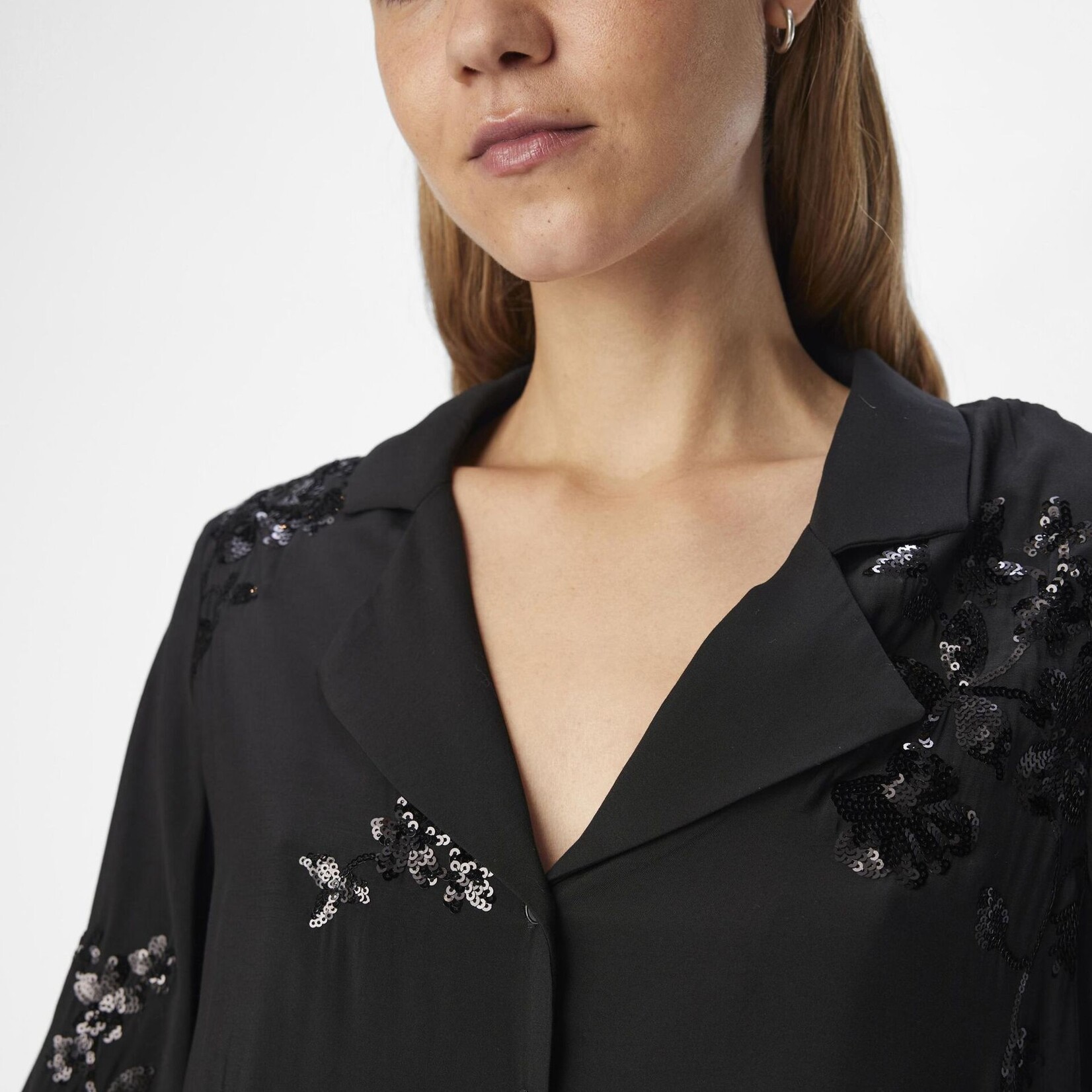 OBJECT OBJECT - Shirt simone zwart