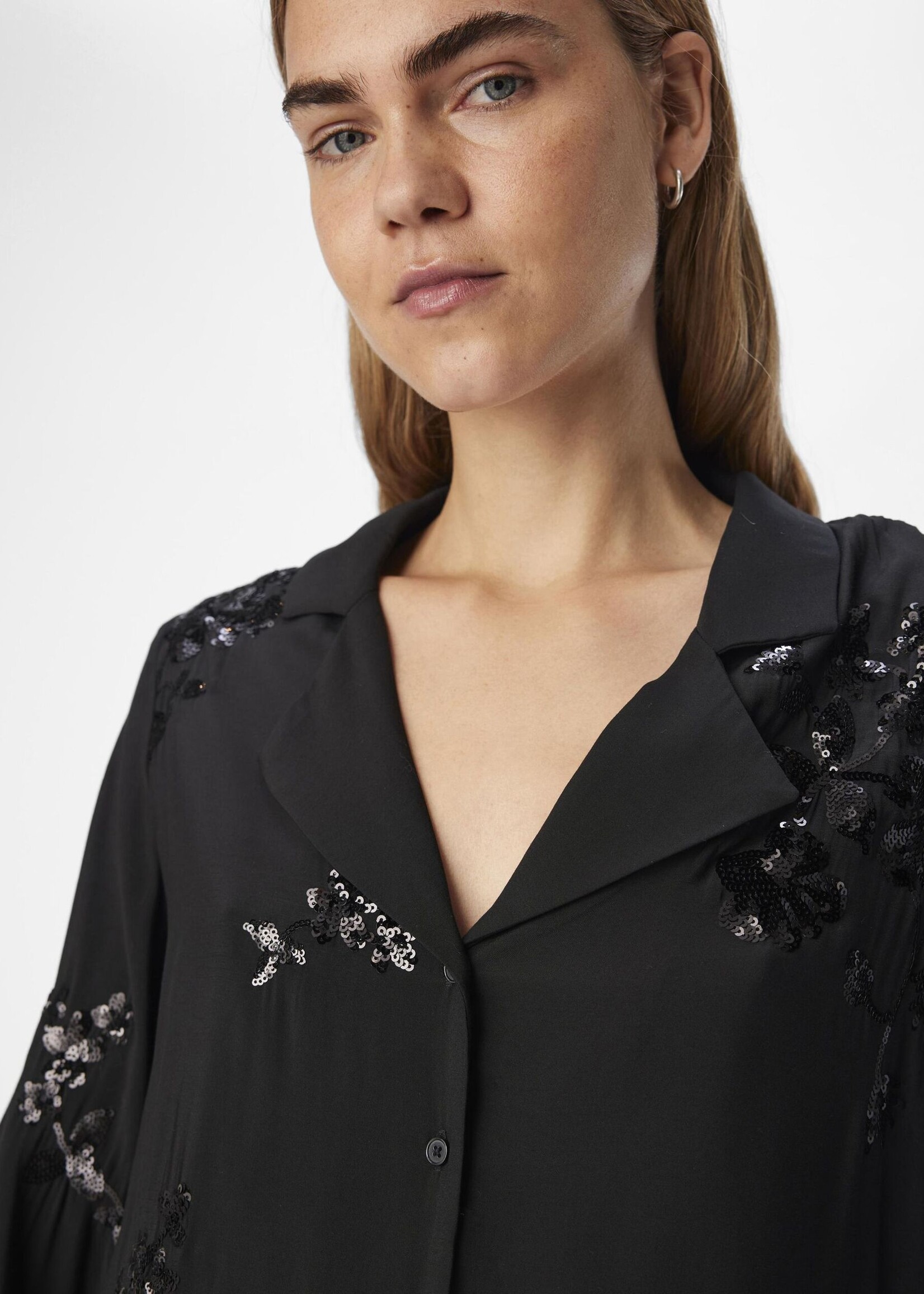 OBJECT OBJECT - Shirt simone zwart