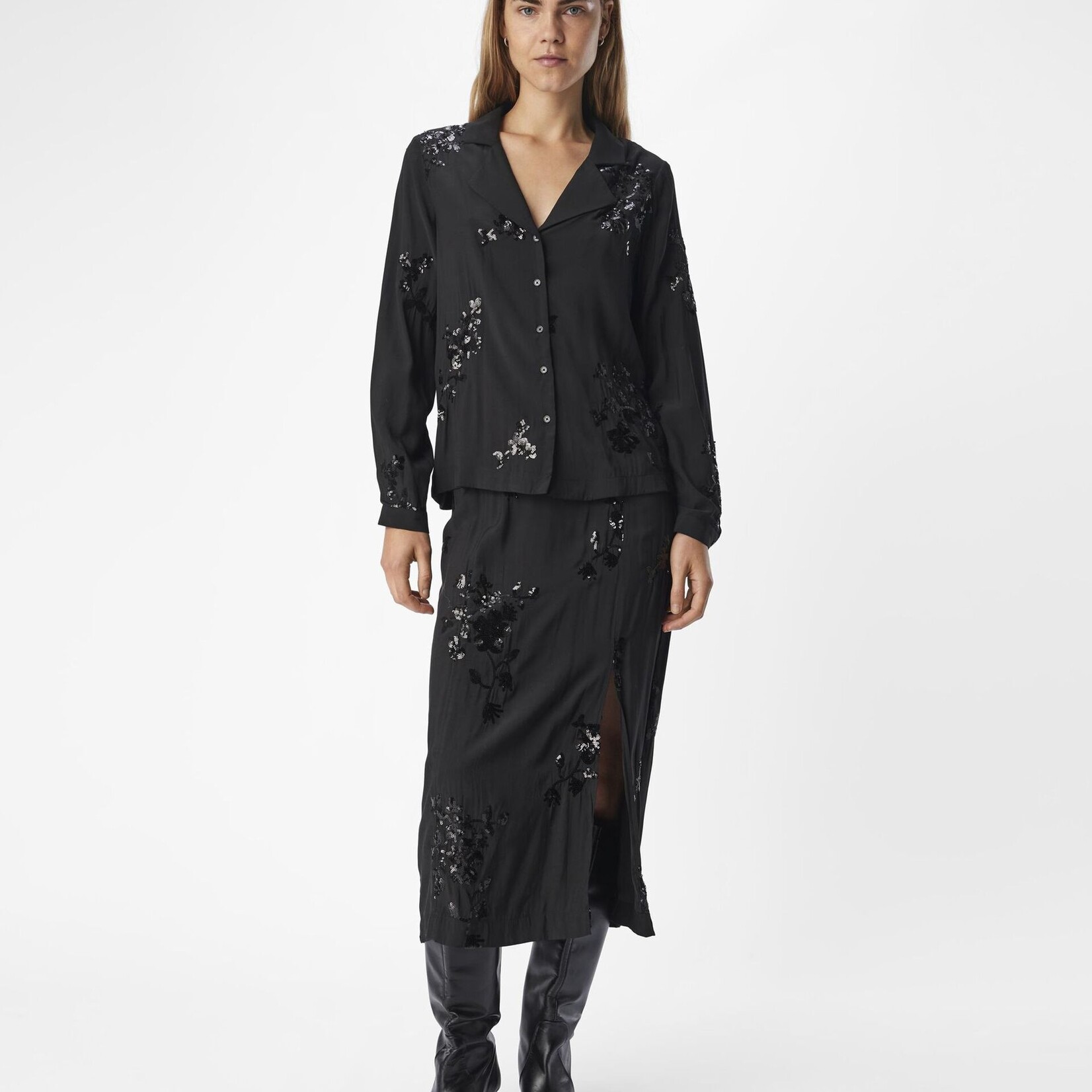 OBJECT OBJECT - Shirt simone zwart