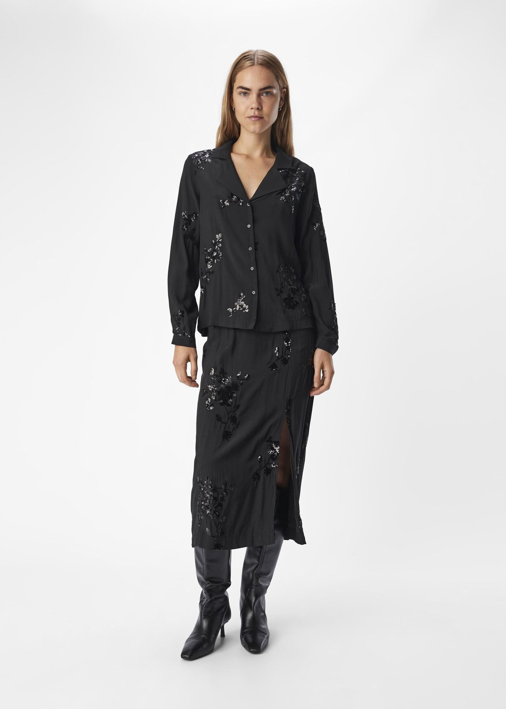 OBJECT OBJECT - Shirt simone zwart