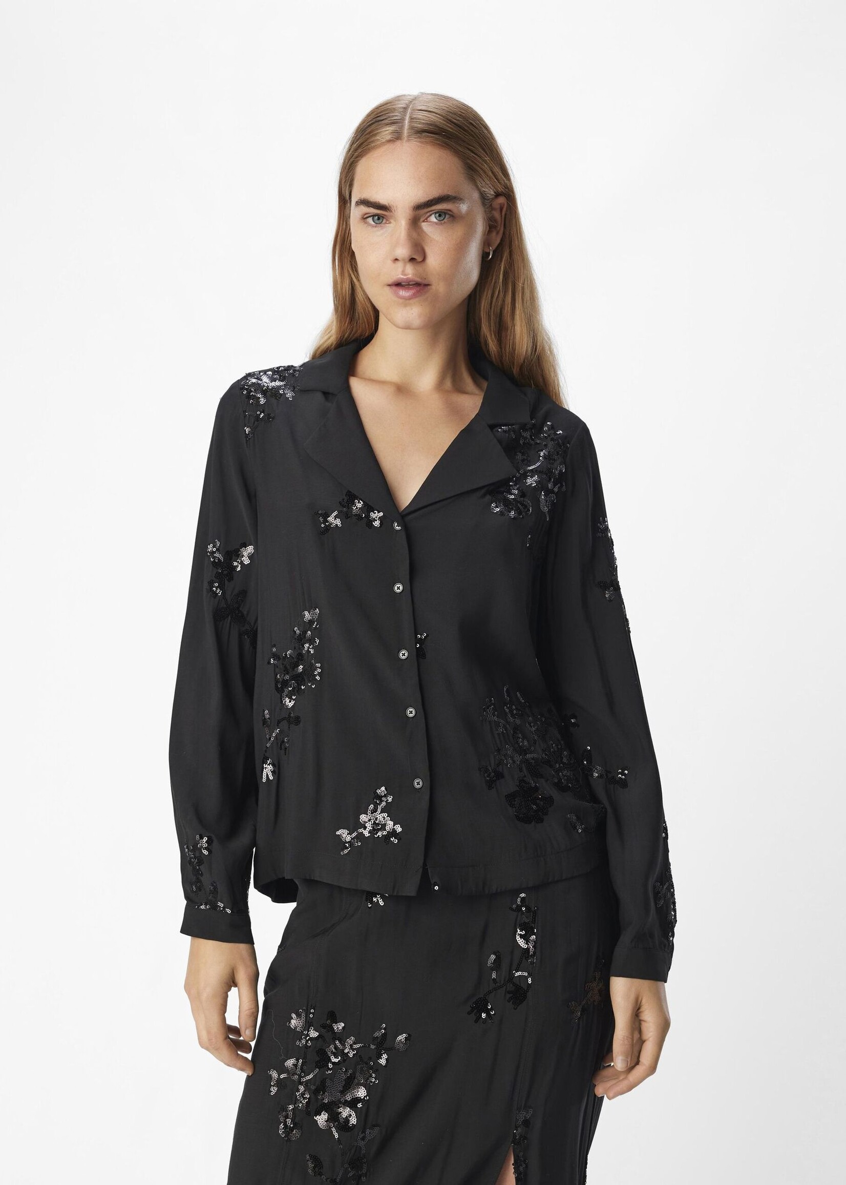 OBJECT OBJECT - Shirt simone zwart
