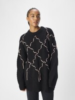 OBJECT OBJECT - Pullover gebreid ranka black/café au lait