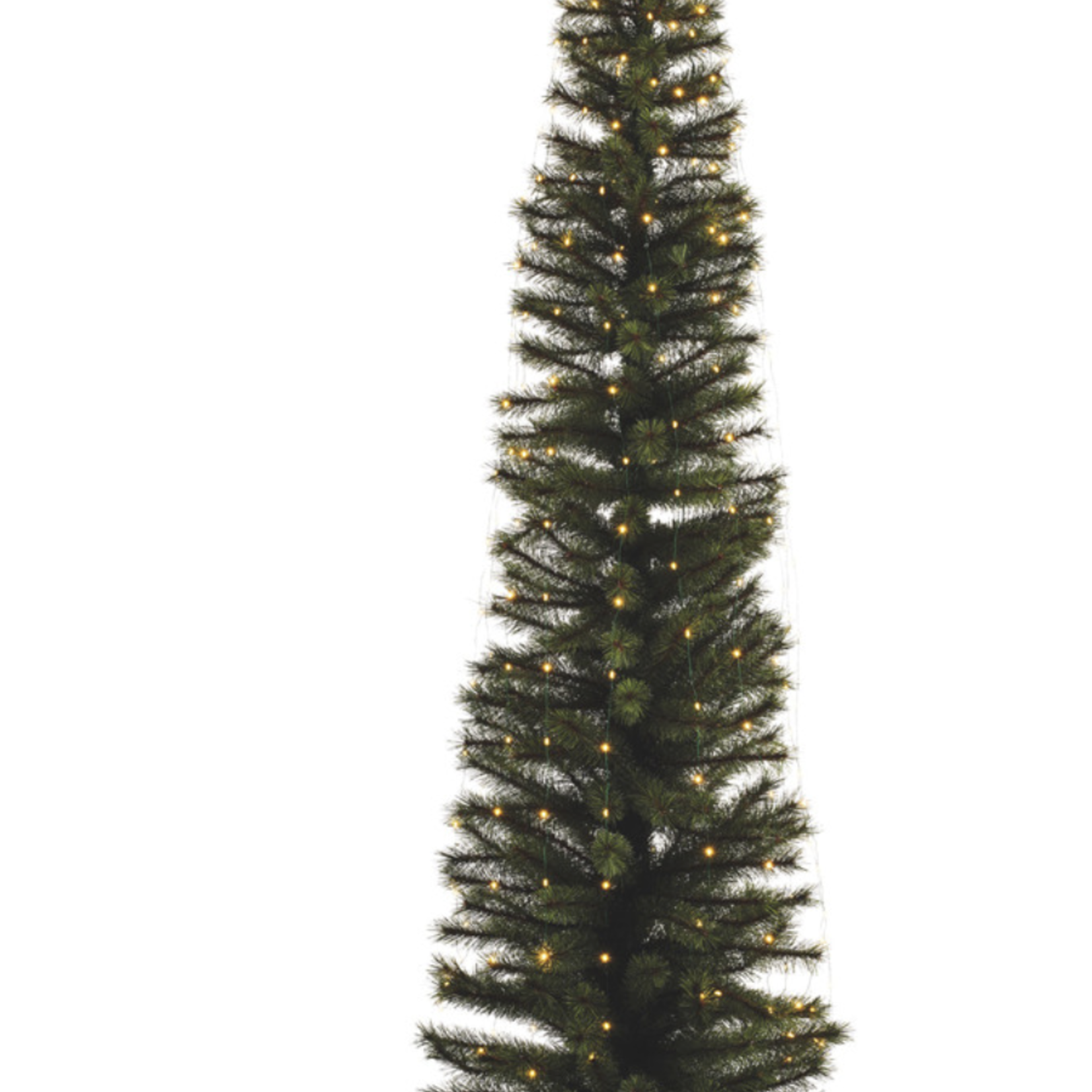 -- Kerstboom - Alvin Tree kunst met 273 LED's. Kleur: LED: Warm White Cord: Green. Afmeting H210cm