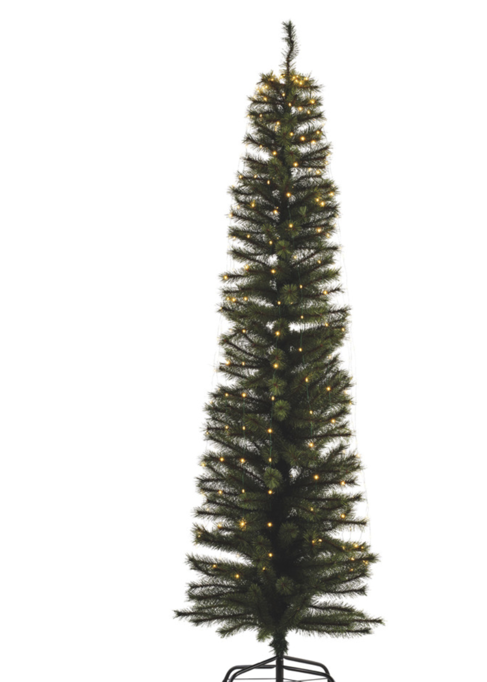 -- Kerstboom - Alvin Tree kunst met 273 LED's. Kleur: LED: Warm White Cord: Green. Afmeting H210cm