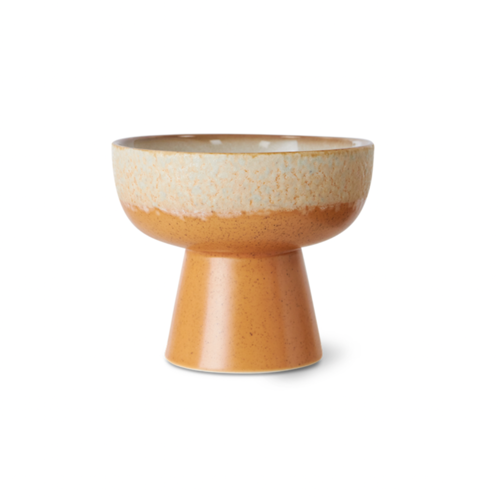 HKLIVING HKLIVING - 70's Tapas schaal op voet Dunes KST0054