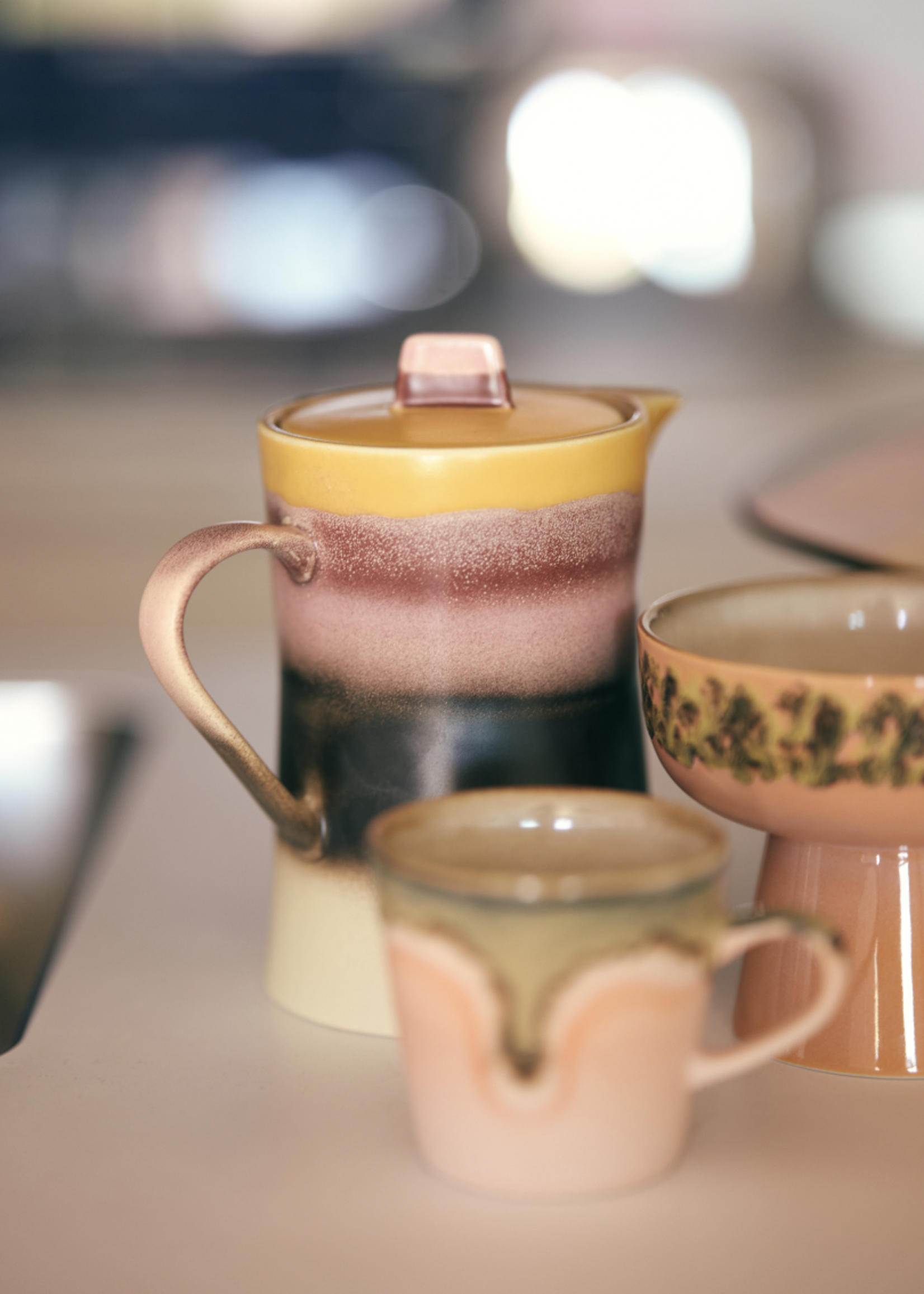 HKLIVING HKLIVING - Theepot sunset kst0043