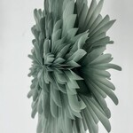 -- KERSTSTER STAR  60cm groen  met pendel