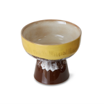 HKLIVING HKLIVING - 70's Tapas schaal op voet L Creek KST0052