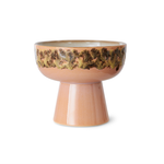 HKLIVING HKLIVING - 70's Tapas schaal op voet L Lush KST0053