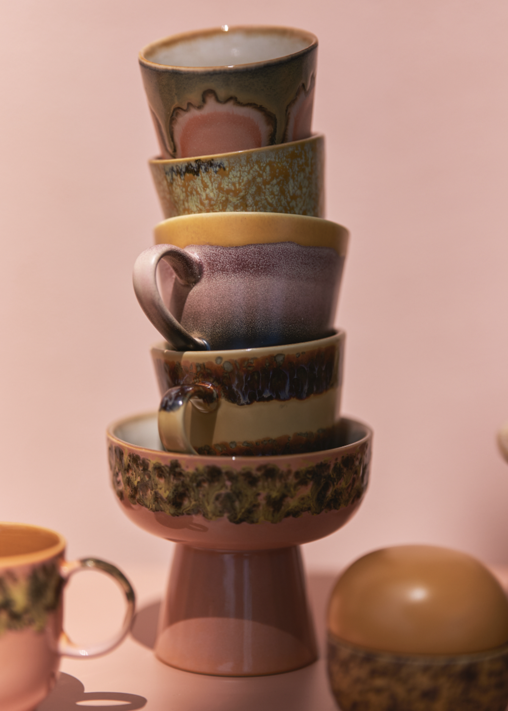 HKLIVING HKLIVING  - Cappuccino mok cliffs  kst0026