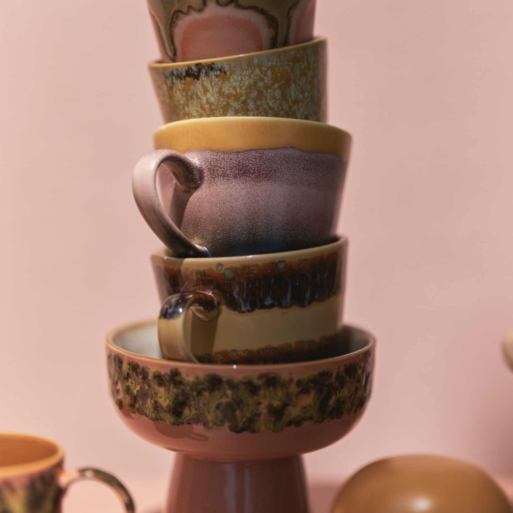 HKLIVING HKLIVING - 70's Americano mok Kelp  KST0022