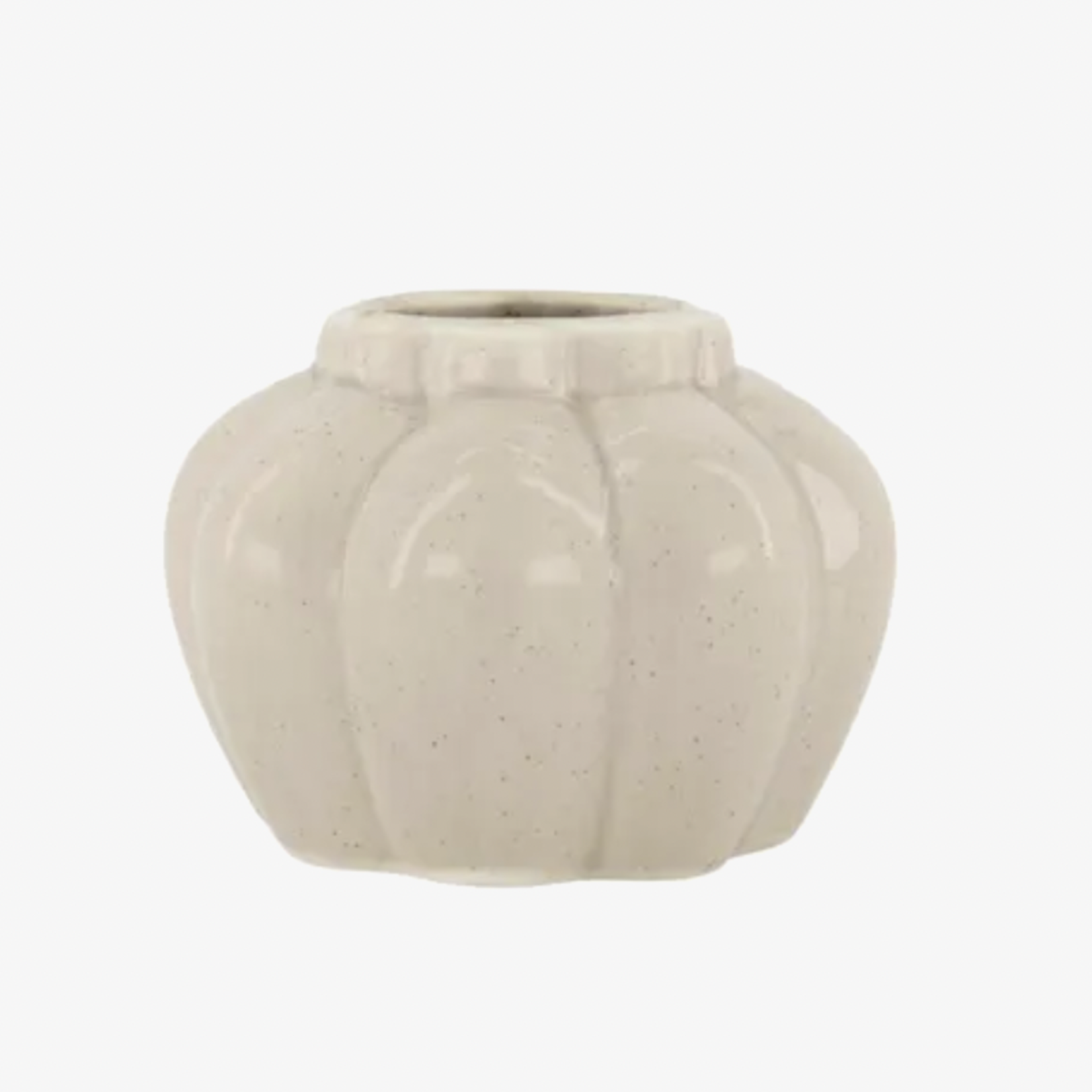 ZUSSS ZUSSS - Keramieken geurkaars beige