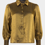 YDENCE YDENCE - Blouse bo gold MAAT XS