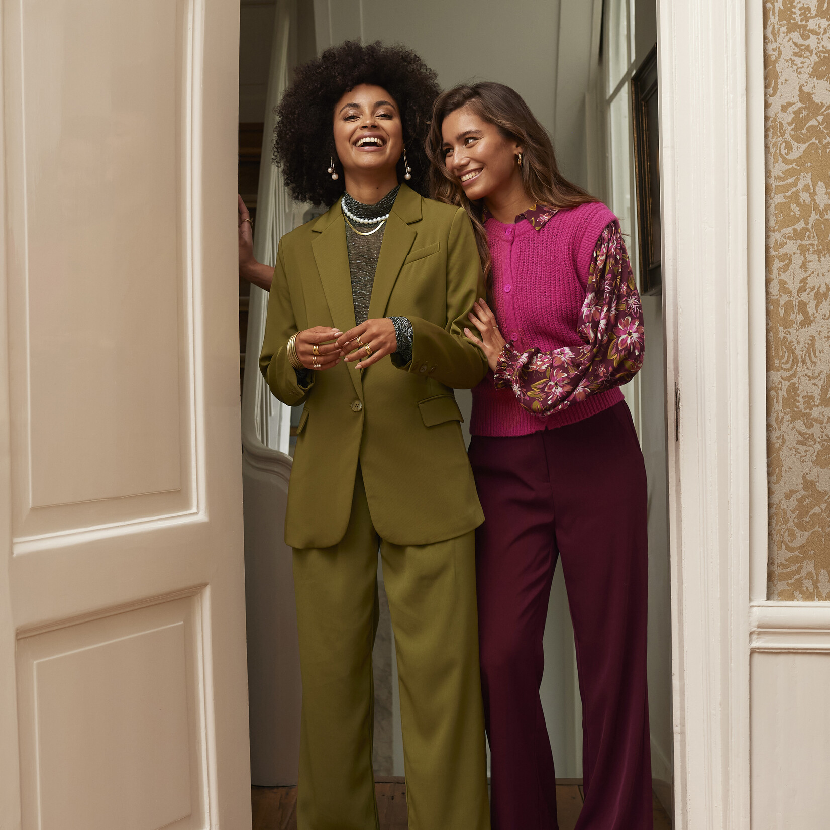 YDENCE YDENCE - Pants solange Olive