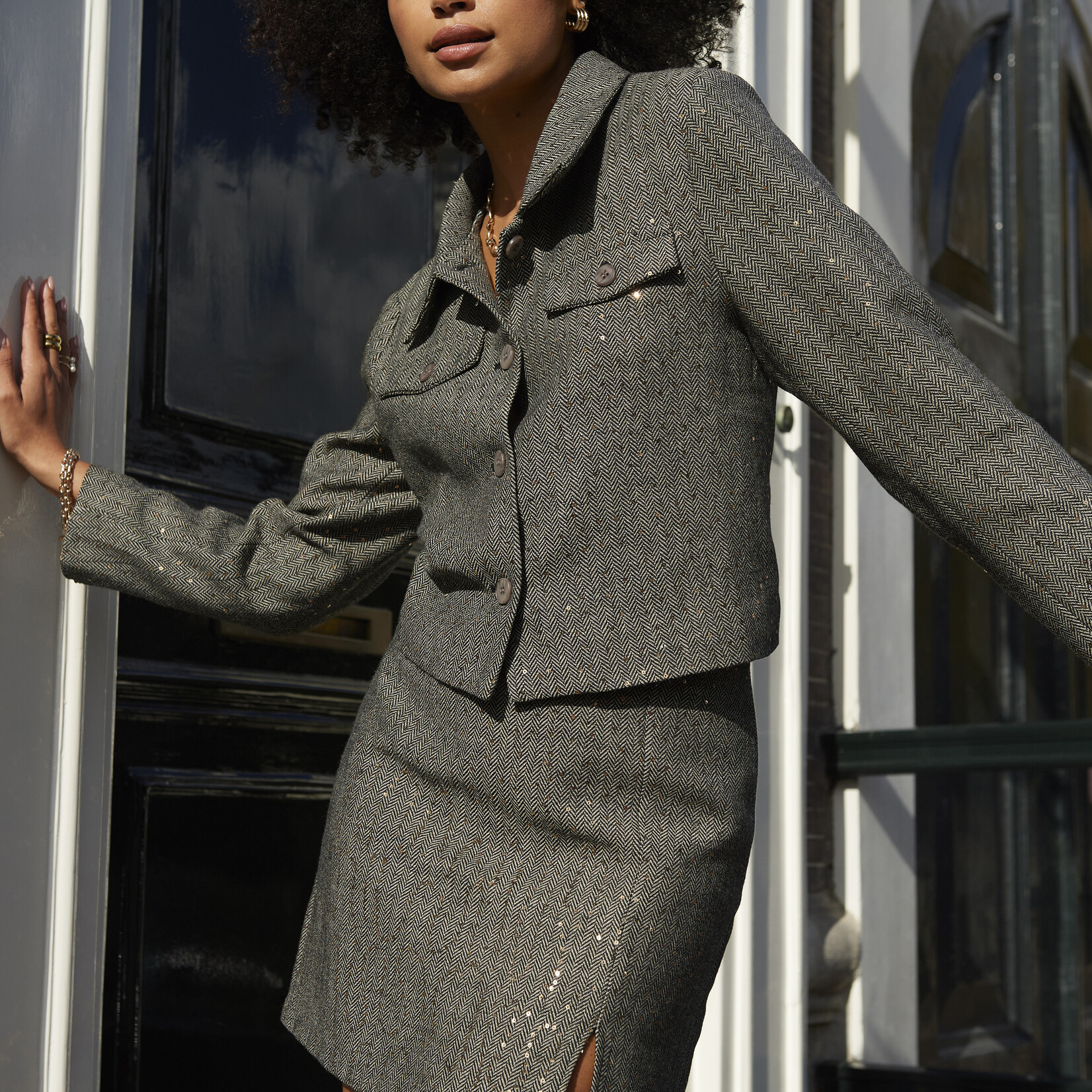 YDENCE YDENCE - Jacket Halsey black MAAT M