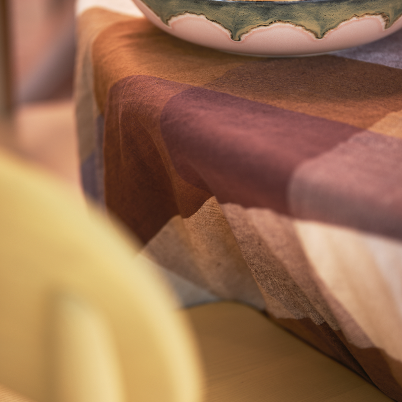 HKLIVING HKLIVING - 70's Salade schaal sunflower KST0042