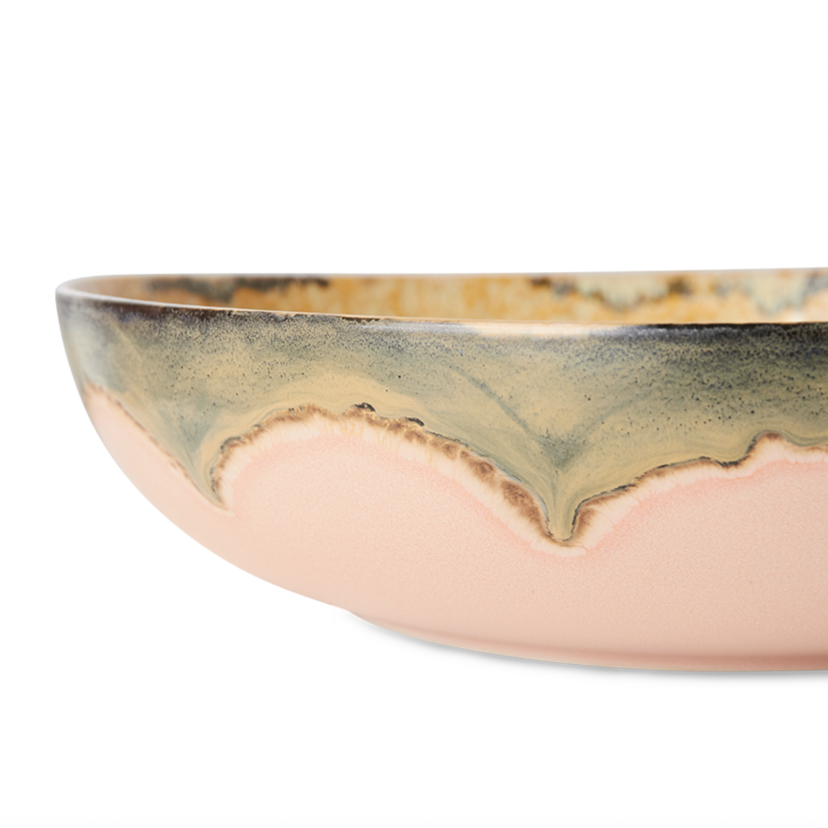 HKLIVING HKLIVING - 70's Salade schaal sunflower KST0042