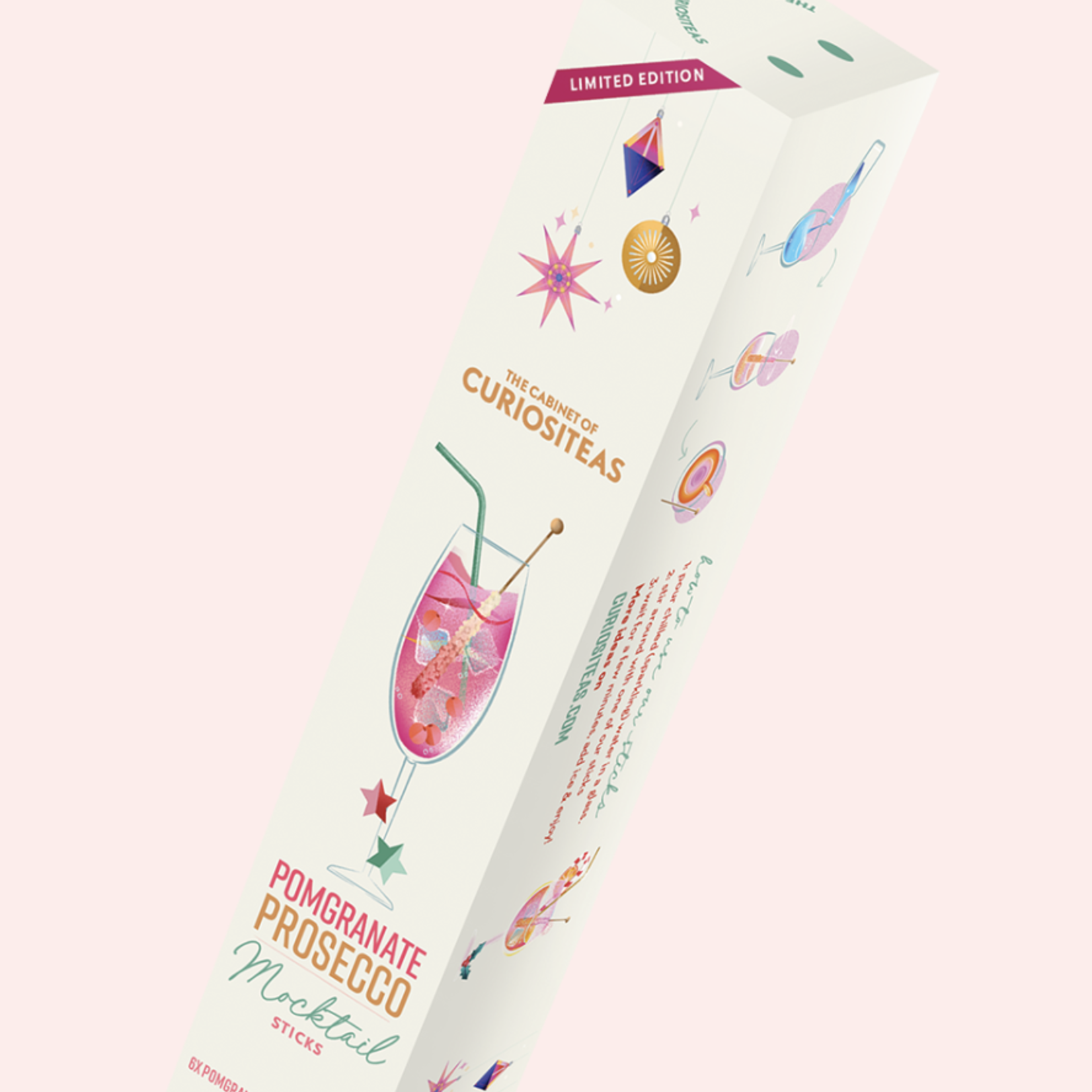 CURIOSITEAS THE CABINET OF CURIOSITEAS - Mocktail Sticks Pomgrenade Prosecco