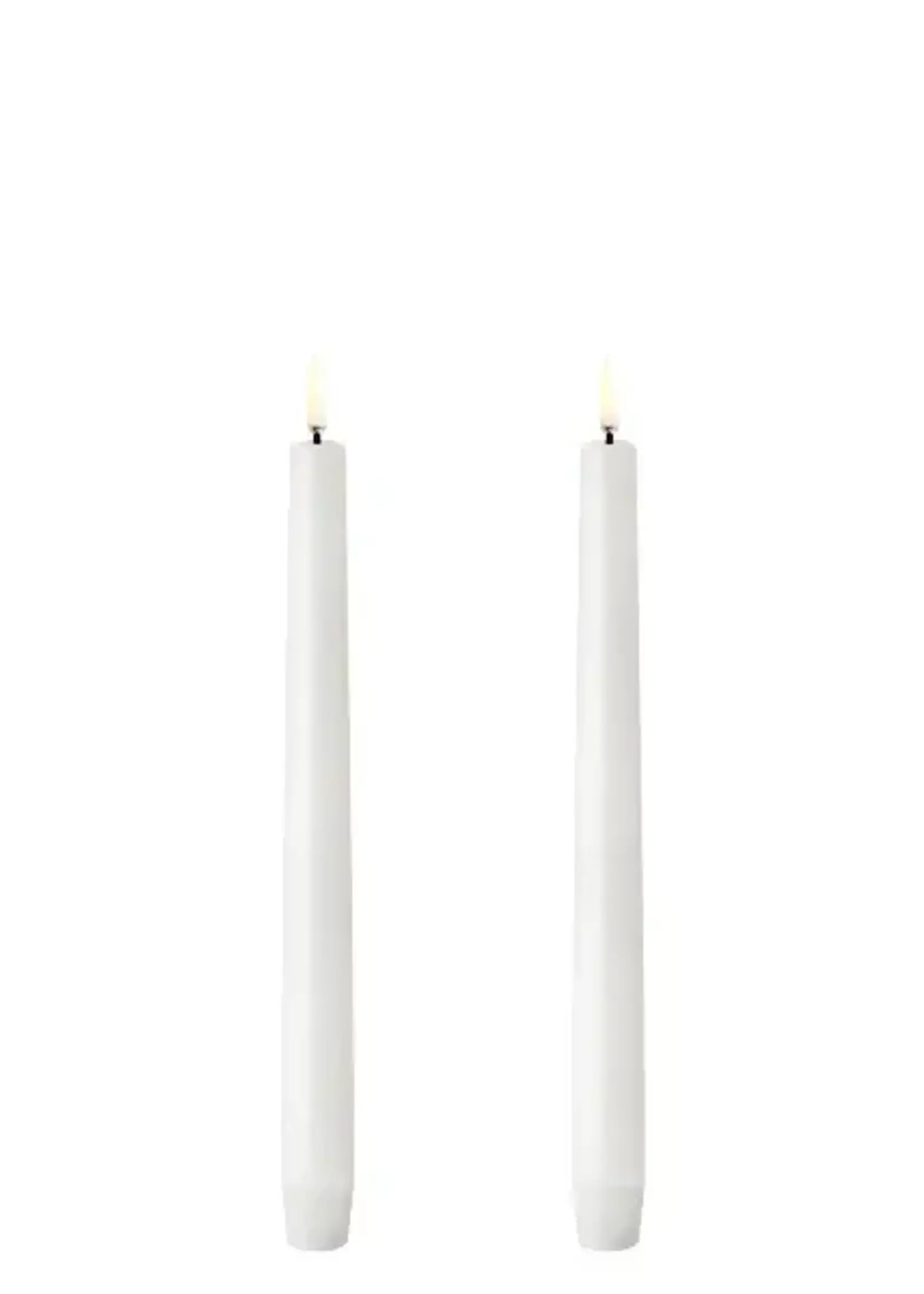 UYUNI UYUNI - LED Dinerkaars nordic white, smooth set van 2  - 2,3x20 cm