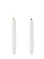 UYUNI UYUNI - LED dinerkaars nordic white Smooth, 2-pack, 2,3x15 cm