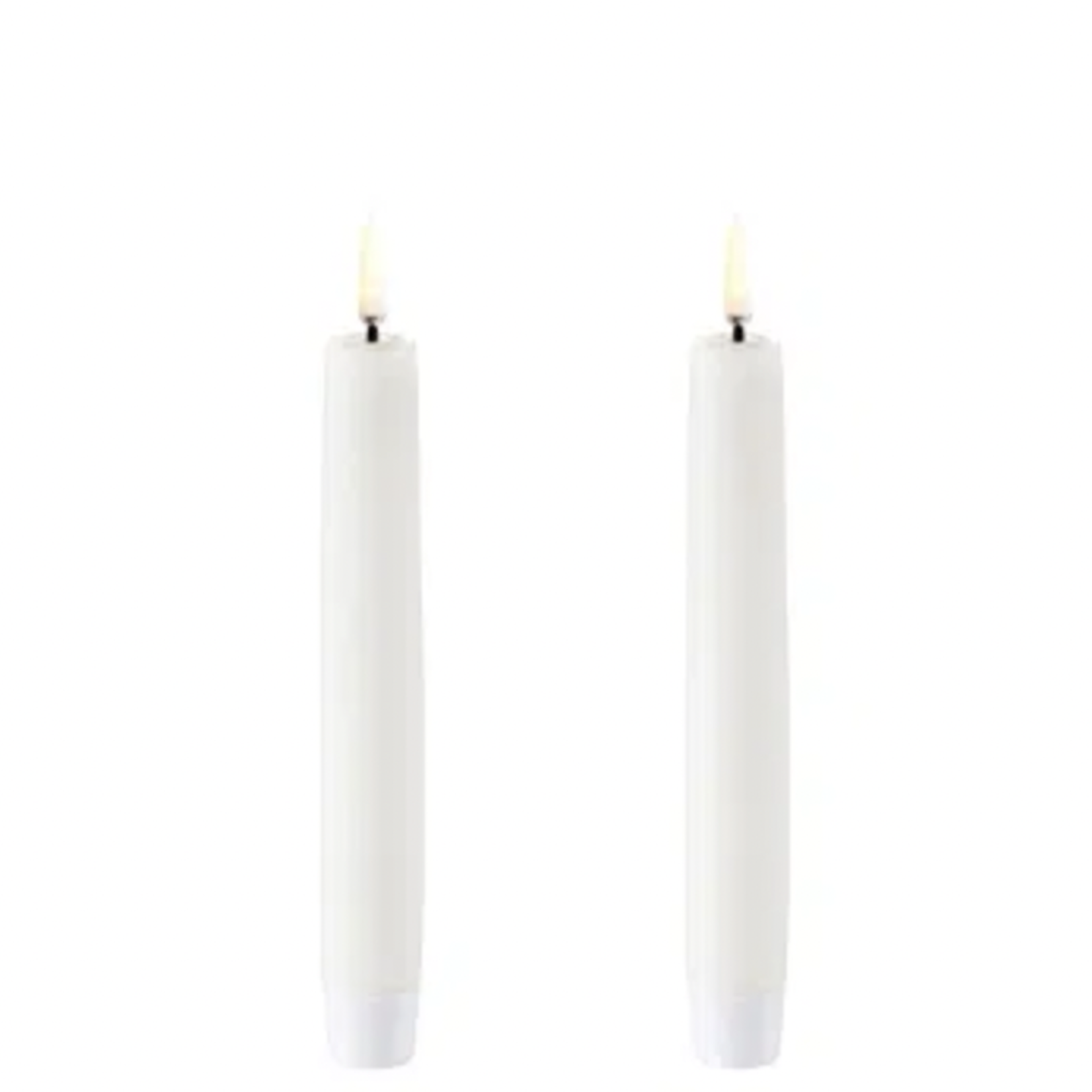 UYUNI UYUNI - LED dinerkaars nordic white Smooth, 2-pack, 2,3x15 cm