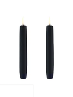 UYUNI UYUNI - LED dinerkaars zwart Smooth, 2-pack, 2,3x15 cm