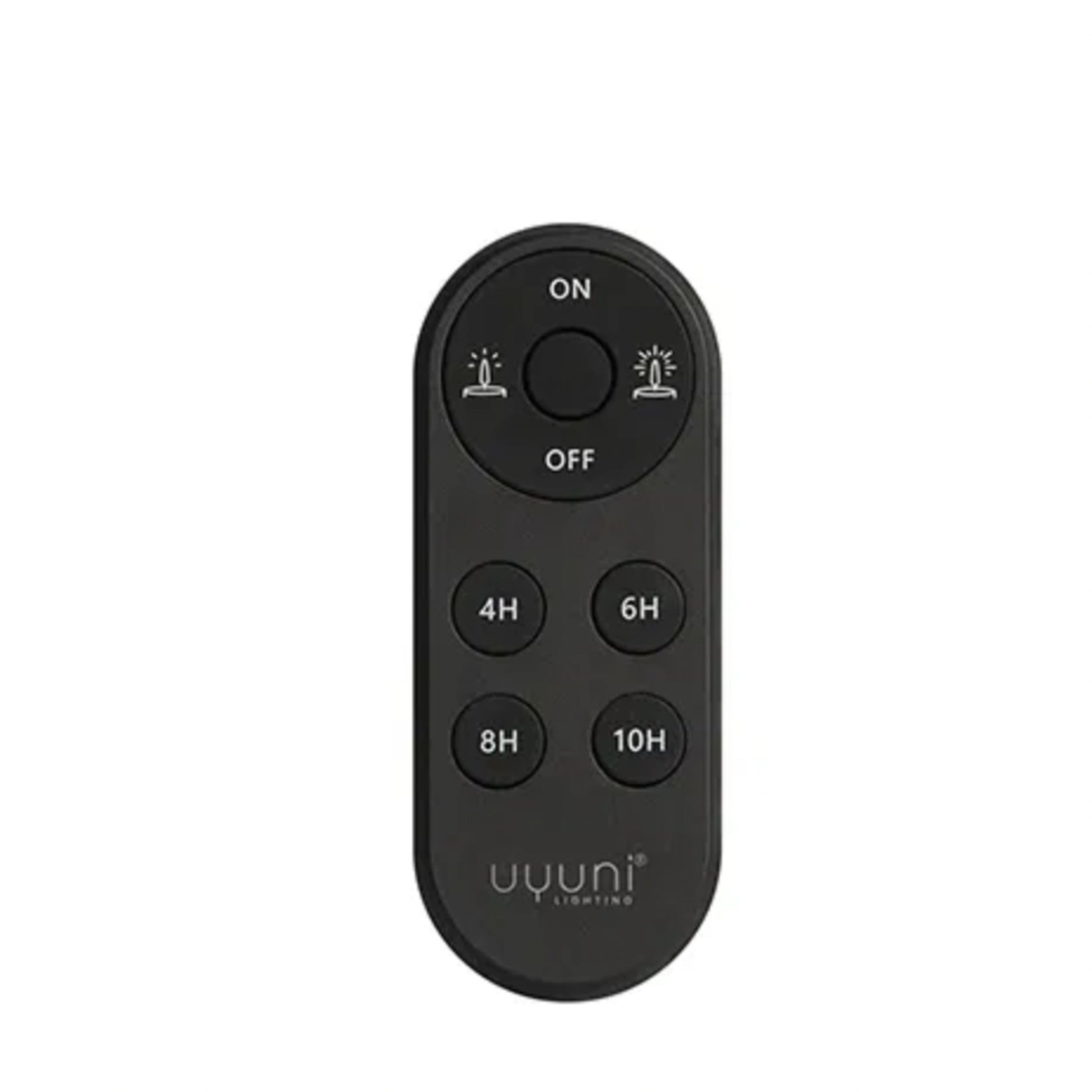 UYUNI UYUNI - Afstandsbediening voor led kaarsen , Ovaal, zwart