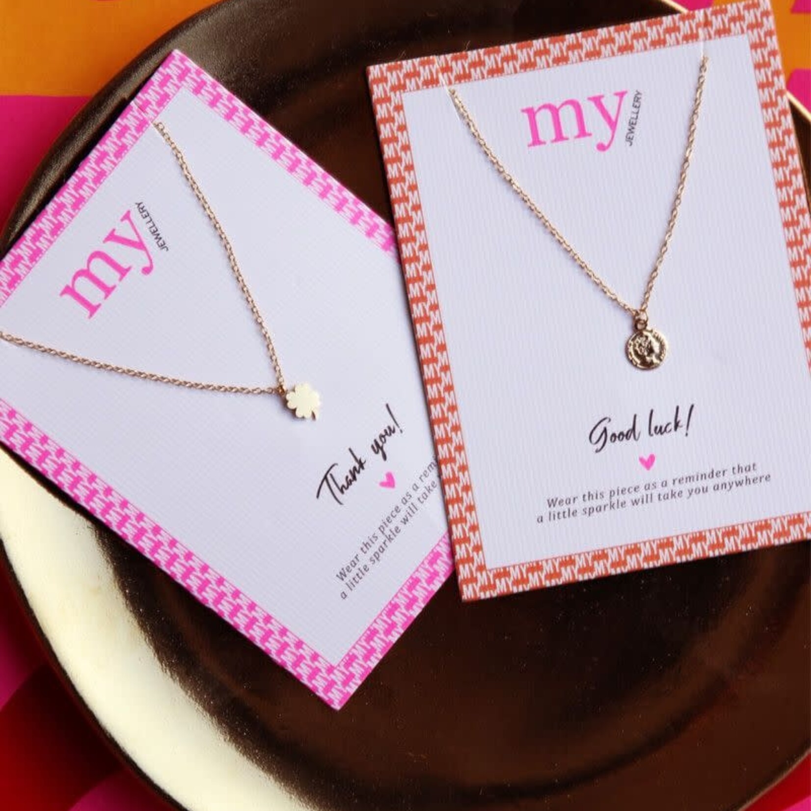 MY JEWELLERY MY JEWELLERY - Ketting klavertje goud